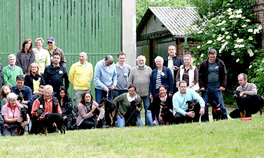 Deutsche Pinscher Familientreffen